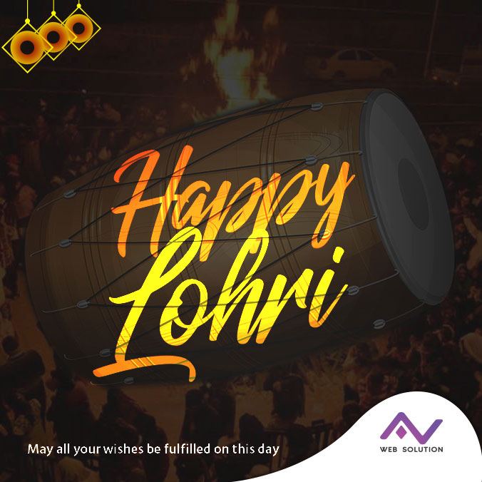 Happy Lohri 2020 AV Web Solution