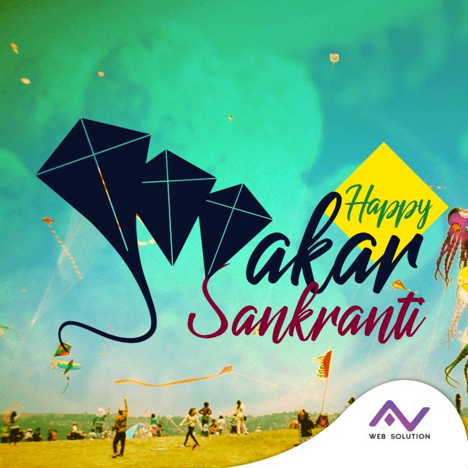 Happy Makar Sankranti 2020 AV Web Solution
