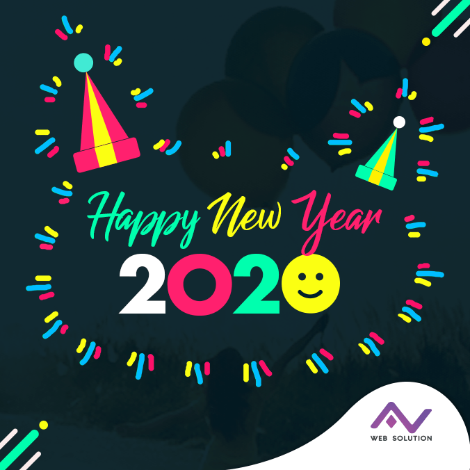 Happy New Year 2020 AV Web Solution