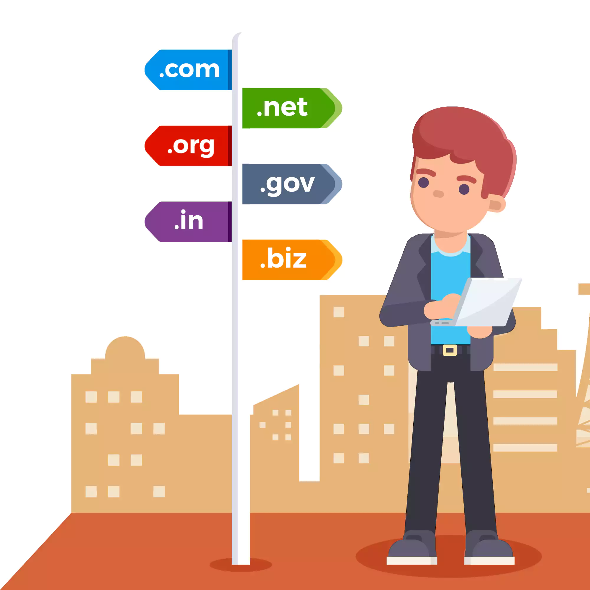 Domain Registration Used by AV Web Solution