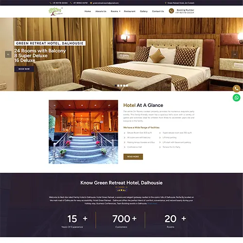 Green Retreat Hotel, Dalhousie